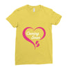 Coming Soon Baby Girl Ladies Fitted T-Shirt
