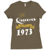 queens are born in 1973 Ladies Fitted T-Shirt