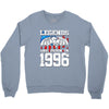 legends are born in 1996 hoodie 5 Crewneck Sweatshirt