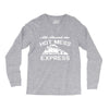 all aboard hot mess express train Long Sleeve Shirts