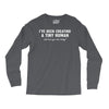 i've been creating a tiny human Long Sleeve Shirts