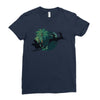 tropical santa Ladies Fitted T-Shirt