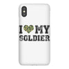 i love my soldier regular camouflage iPhoneX Case