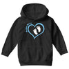 Baby Boy with Heart Any Name Customized Youth Hoodie