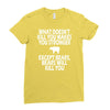 bears kill you Ladies Fitted T-Shirt