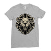 lion head Ladies Fitted T-Shirt