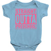 straight outta preschool Baby Bodysuit