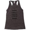number one dad funny t shirt binary nerd geek tee s 3xl Racerback Tank
