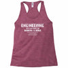 engineering it's as easy as riding a bike Racerback Tank
