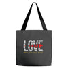 love make you fall apart Tote Bags