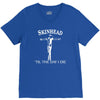 skinhead til i die! V-Neck Tee