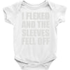 weight lifting gym fitness training Baby Onesie