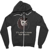 it's what's inside that counts Zipper Hoodie