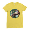 Stitch And Totoro Ladies Fitted T-Shirt