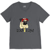 PUG LIFE V-Neck Tee
