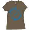 save the narwhales Ladies Fitted T-Shirt