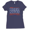 vote deez nuts Ladies Fitted T-Shirt