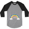 You're Looking At A Rainbow 3/4 Sleeve Shirt