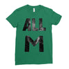 deku all m t shirt hero academia galaxy Ladies Fitted T-Shirt