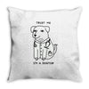 dogtor Throw Pillow