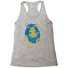 sad hedgehog Racerback Tank