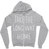 take the long way home Zipper Hoodie