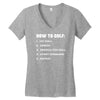 how to golf best trending Women's V-Neck T-Shirt