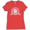 26 ain't dead mens hand screen printed cotton t shirt mtb wheel t shir Ladies Fitted T-Shirt