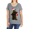 yoda christmas Ladies Curvy T-Shirt