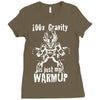 100 times gravity Ladies Fitted T-Shirt