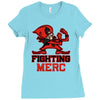 fighting merc Ladies Fitted T-Shirt
