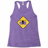 bear shark Racerback Tank
