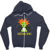 shocking news Zipper Hoodie