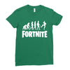 Fortnite evolution Ladies Fitted T-Shirt