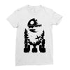 r2 d2 on endor Ladies Fitted T-Shirt