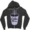 cool coffee please t shirt Zipper Hoodie