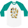 patriotic partying 3/4 Sleeve Shirt