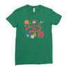 learn from the flowers Ladies Fitted T-Shirt