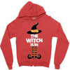 The Witch Is In Zipper Hoodie