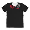 love and a dog life All Over Women's T-shirt
