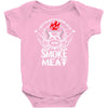 i just want to drink beer and smoke meat Baby Onesie