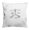 flux capacitor Throw Pillow