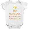 team damon salvatore Baby Onesie