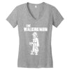 the walking mom Women's V-Neck T-Shirt
