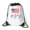 july 4th Drawstring Bags