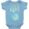 i want to ride my bike Baby Onesie