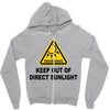 keep out of direct sunlight Zipper Hoodie