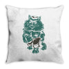 hul kat Throw Pillow