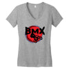 bmx Women's V-Neck T-Shirt