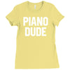 piano dude Ladies Fitted T-Shirt